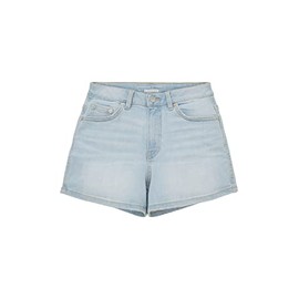 TOM TAILOR Girls' Jeans Shorts, 10117 - Used Bleached Blue Denim