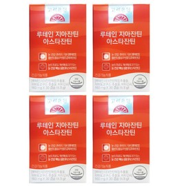Korea Eundan Lutein Zeaxantn Astaxantn 160mg x 30 capsules (4 months supply) 4 boxes  / 고려은단 루테인 지아잔틴 아스타잔틴 160mg x 30캡슐 (4개월분) 4박스