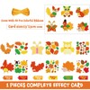 24 Sets Fall Craft Kits Cute Animals Crafts Stickers Bulk