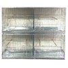 Combo: Galvanized Zinc Plated Stack & Lock Breeder Bird Flight