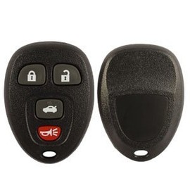 GM 15252034 Keyless Entry Remote Replacement Case and Pad (no electronics included) and Free World Wide Remotes Guide