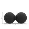 5BILLION Peanut Massage Ball - Double Lacrosse Massage Ball &