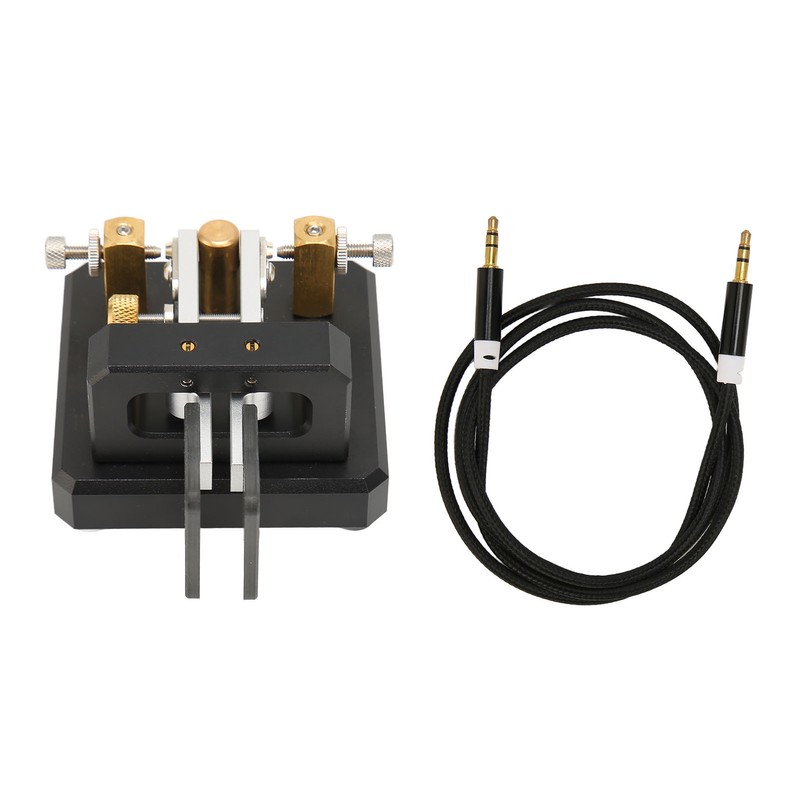 Morse Code Key Double Paddle Automatic Shortwave Portable CW Morse