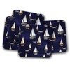 4 Set - Sailing Ships Coaster - Boats Yachts Sea