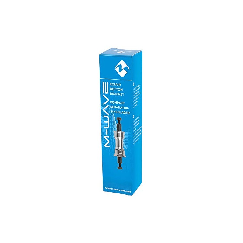 M Wave Reparatur Vierkant-Innenlager, Ausführung:Silber, Size:Achse: 122,5 mm