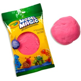 Crayola Model Magic in Raspberry Pink, Modeling Clay Alternative, 4oz