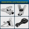 3Pcs Engine Motor Mount & Trans Mount Compatible with Civic