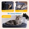 Hey-brother Cat Tree Tower with Tiered Padded Platforms, Condos, MPJ084G
