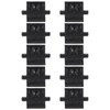 10pcs Walkie Talkie Push Button Battery Lock Hold for Baofeng
