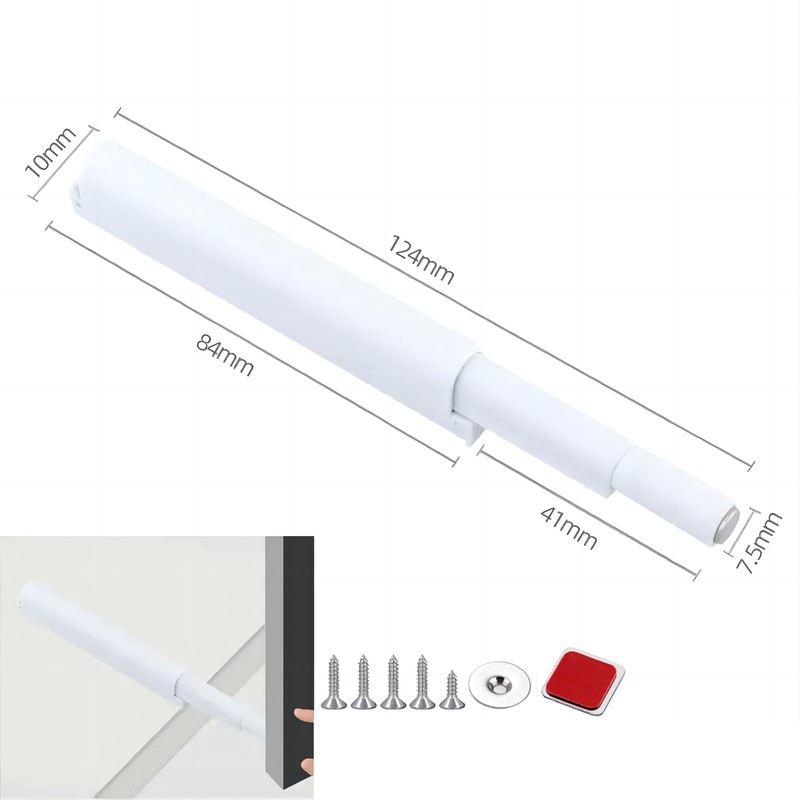 YUOIP® Magnetic Door Catch Push to Open Door Opener Pressure
