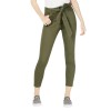 Vanilla Star Women GREEN Belted w Tie Belted Skinny Ankle