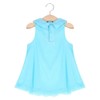 AABEY - Vestido de pelele sin mangas, overol, Azul, 6-9