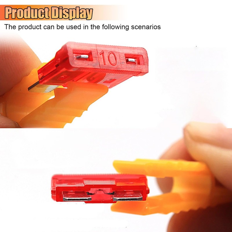 GAOLAOSY Automotive Fuse Puller Tool, Plastic Car Fuse Extraction Tool,