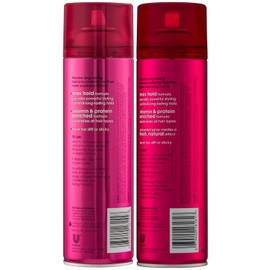 Suave Hairspray, Max Hold Bundle – Scented + Unscented Hairspray, 11 Oz Ea (4 Piece Set)