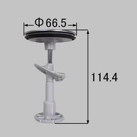 [LF-AR-HC] INAX/LIXIL Bathroom Parts, Bathroom Vanity Drain Stopper with Hair Catcher
