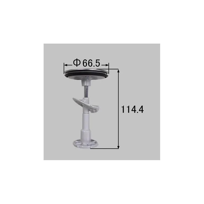 [LF-AR-HC] INAX/LIXIL Bathroom Parts, Bathroom Vanity Drain Stopper with Hair