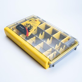 Tcakelox Deluxe Fishing Tackle Box, Waterproof 3600 & 3700 Terminal Tackle Trays, Organizer Includes 2 Type Dividers, Multi-purpose and All-in-one Tackle Storage (3600-3 all-in-one 1 pack)