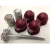 Disposable Apple Maggot Trap Kit 25 Apples, 25 Wire Holders,