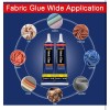 Nayrmaer- Fabric Glue, Permanent Clear Washable Clothing Glue for All