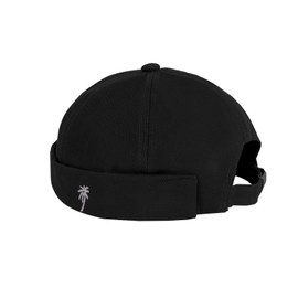 Minicloss Original Docker Cap, Without Peak, Beanie Cap, Adjustable Docker Hat for Men and Women, 100% Cotton
