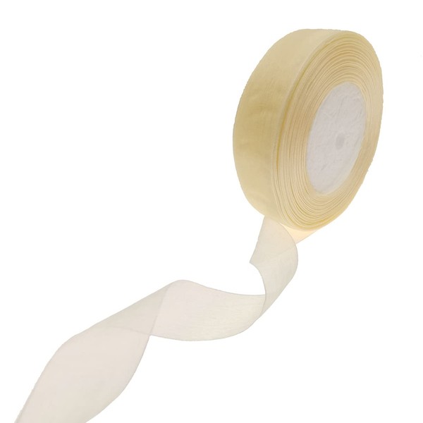 FYdxeud Sheer Organza Ribbon for Gift Wrapping, Craft, Hair Bow,
