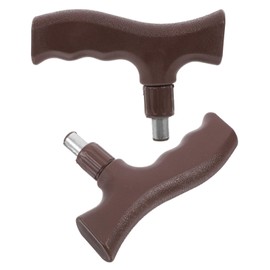 2pcs Ergonomic Replacement Cane Handles Comfortable Grip for Walking Canes Nonslip Design for Enhanced Safety Compatible with Various Walking Sticks and Crutches