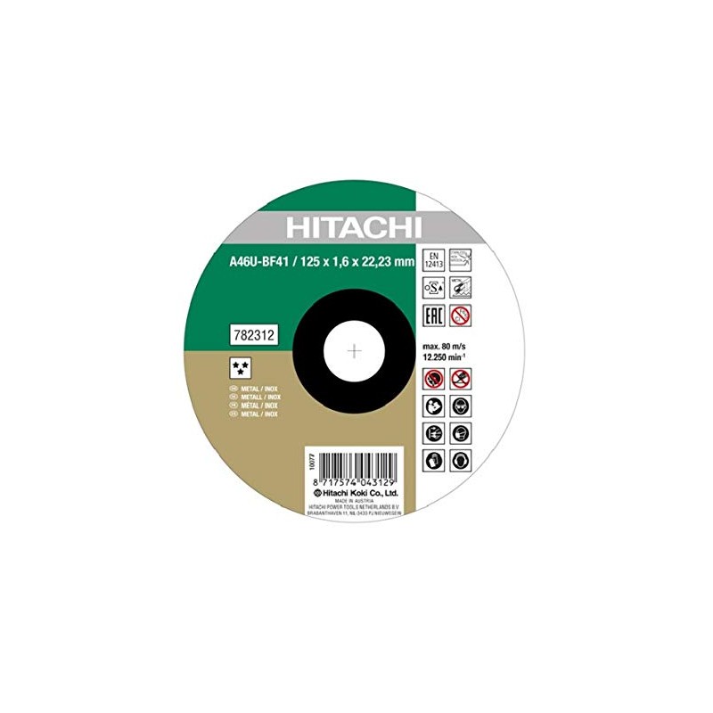 Hitachi Tools - disc cutting, diameter 230 x 1,9 mm