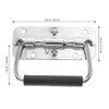 DOITOOL Cupboard Handles, 4pcs Spring Loaded Handle, Surface Mount Chest