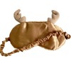 JRINYE Cute Reindeer Plush Sleep Mask Eye Mask Sleeping Mask