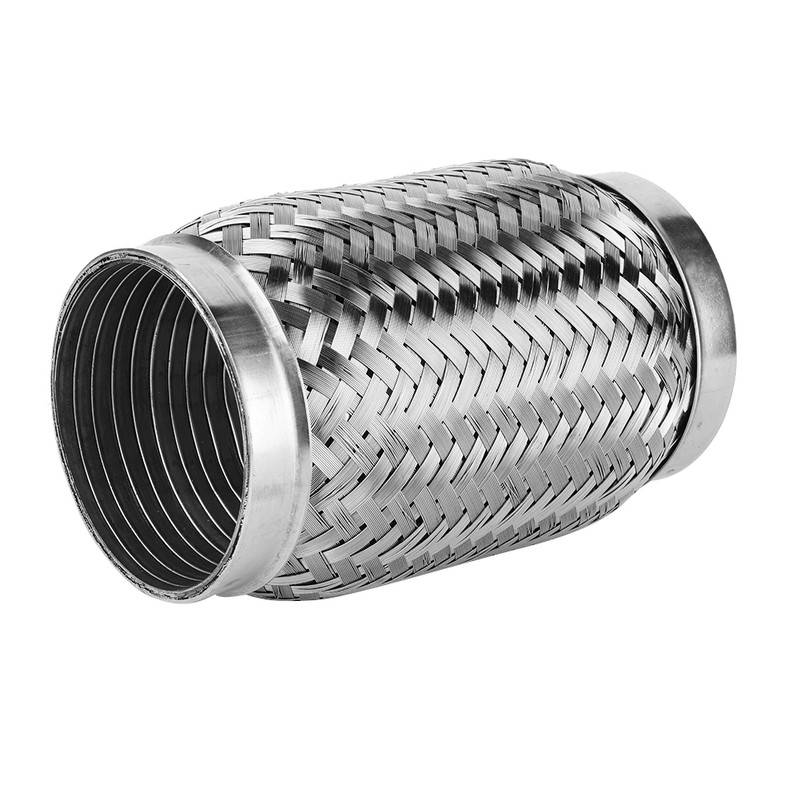 3 x 6inch Stainless Flexi Pipe Flexible Exhaust Stub with