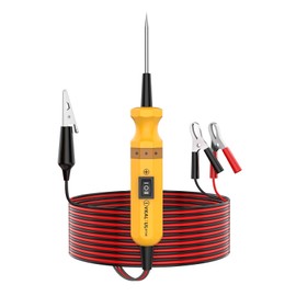 VKALTUL Circuit Tester BT160, Power Circuit Probe Kit with Continuity/Polarity/Grounding/Components Test, Jumper Operation,Short Circuit Location for 6-24V DC Automotive Electric Systems