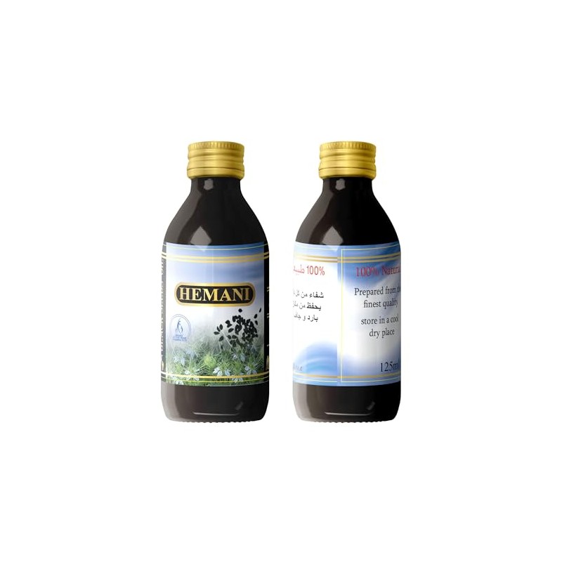 Hemani Aceite de semilla negra Hemani, 125 ml