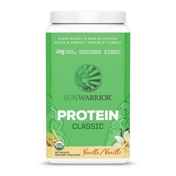 Sunwarrior Organic Classic Protein Vanilla 750g