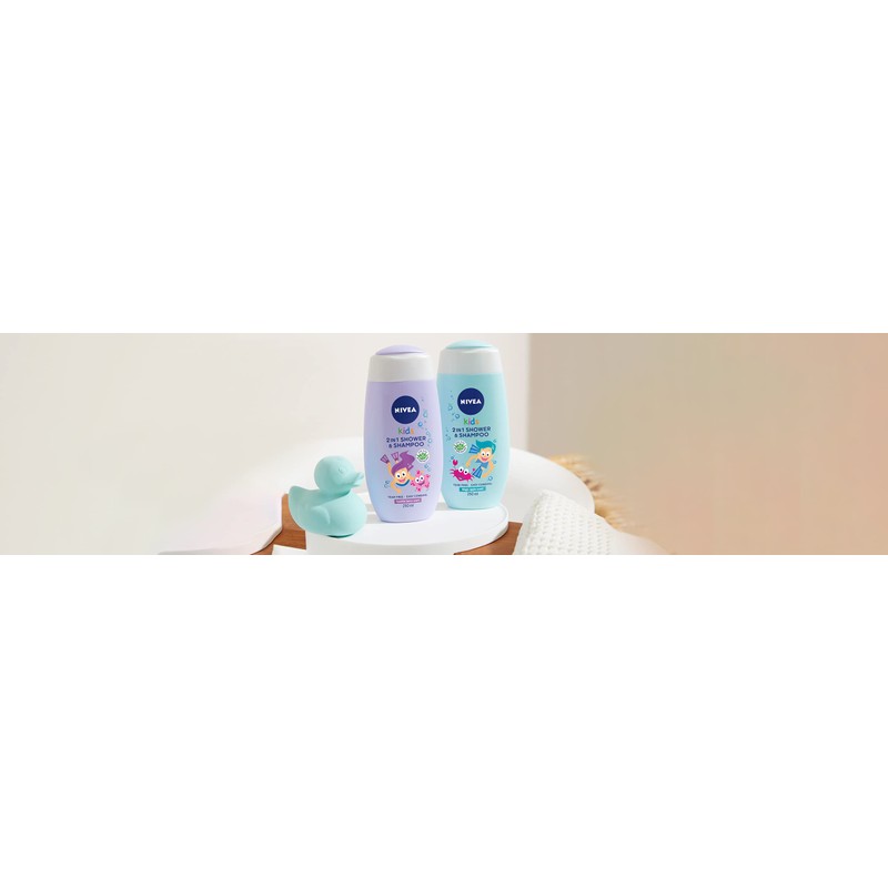 NIVEA Body and Hair Cleanser 2-in-1 Apple Scent Caramels 500