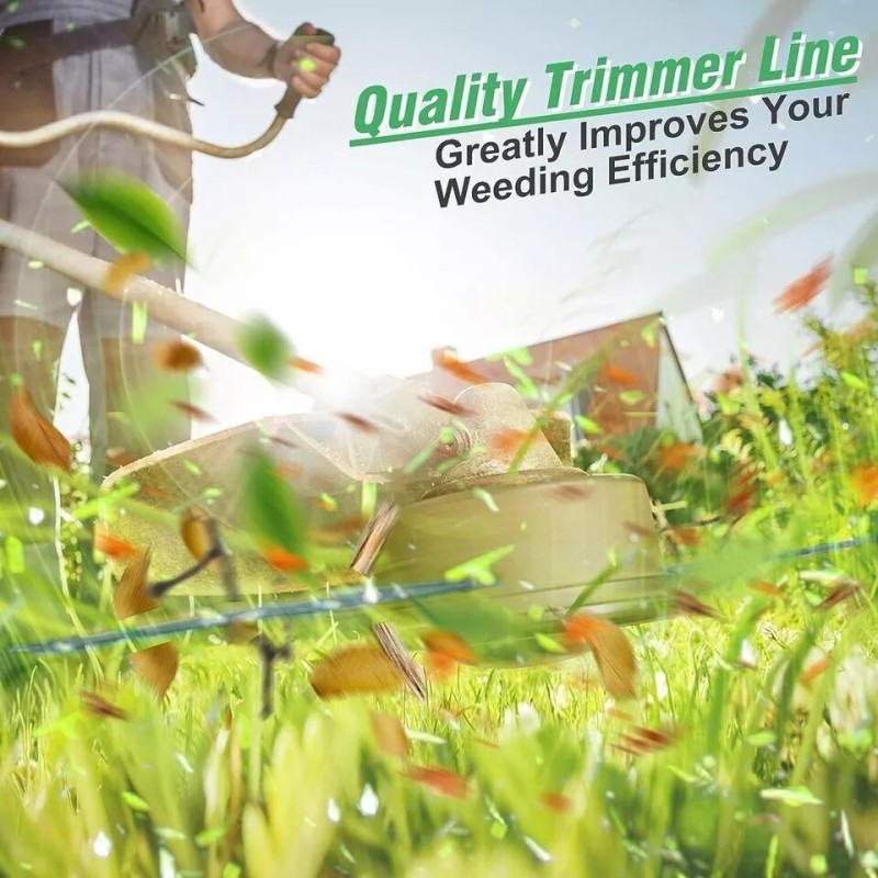 GreenWorks 7 PCS Dual Weed Wacker String Compatible with Greenworks