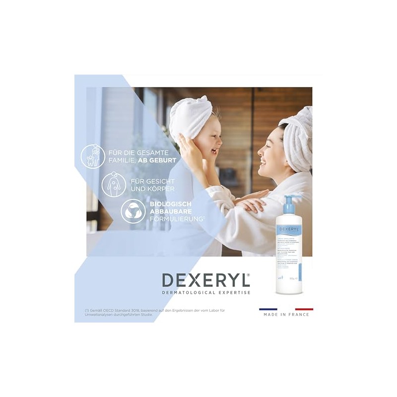 Dexeryl Crema Emoliente seco 500g Piel