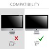 kwmobile Monitor Cover Compatible with 27-28" monitor - Dust Cover