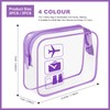 Transparent Cosmetic Bag, Waterproof Transparent Bag, Large Capacity, Travel Cosmetic