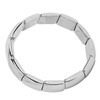 Terahertz Bracelet Rectangle Beads Stretch Bangle Woman Men Bracelet Gift