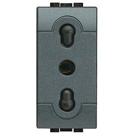 BTicino sl4180 F Socket 2P + E 10/16 A Bypass, Series Living International