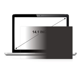 upscreen 14.1 Inch Privacy Filter for 14.1 Inch Notebooks (35.8 cm) [305 x 190 mm, 16:10] - Privacy Screen Protector Anti-Spy, Privacy Filter
