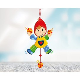 Selecta 60008 Jumping Jack Carli, Jumping Jack, 27 cm, Colourful, Large