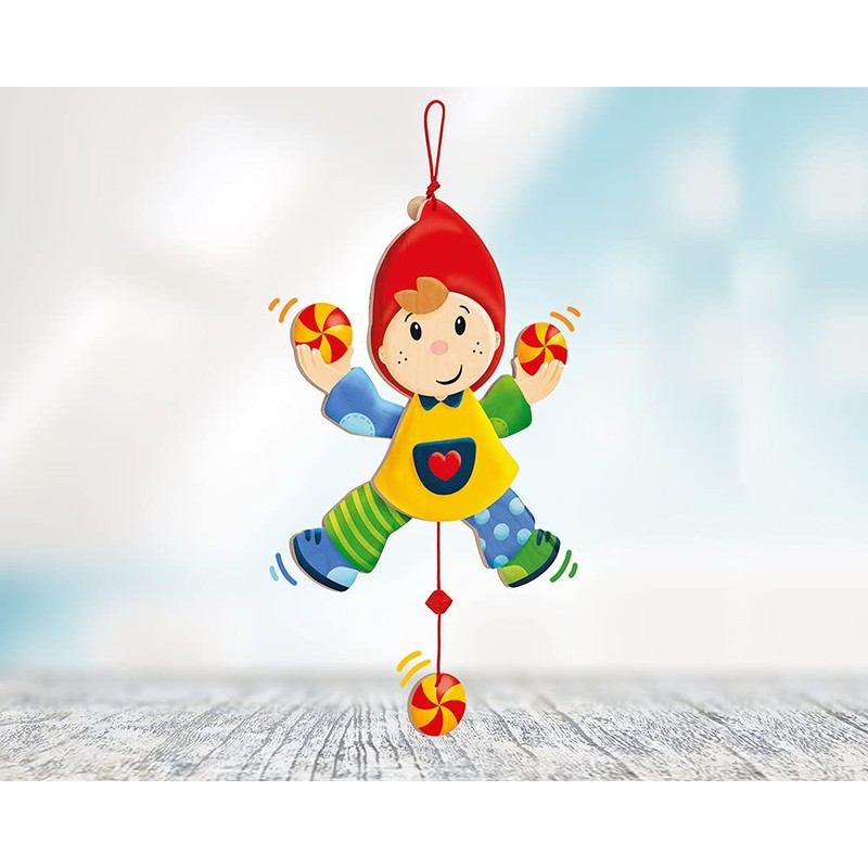 Selecta 60008 Jumping Jack Carli, Jumping Jack, 27 cm, Colourful,