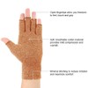 Brace Master Arthritis Gloves 2 Pairs, Compression Glove Support and