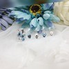 Ice sculpture handmade nail tips - Short ballerina / 얼음조각