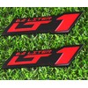 2pcs LT 1 6.2 Liter ZR1 Emblem Engine Hood Badge