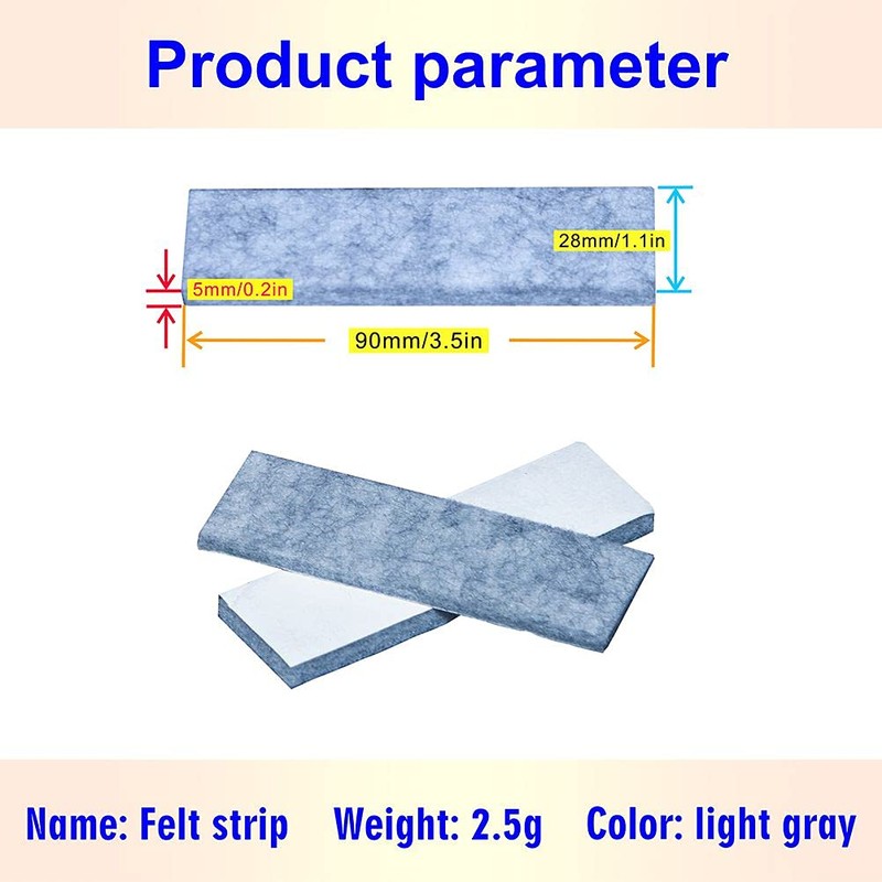 Aneaseit 32PCS Anti-Vibration and Soundproof Pads for Bed Frame, No