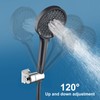 Universal Hand Shower Holder, Adjustable Shower Head Holder, Wall Mounted