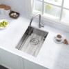 Hovheir 12x16 Inch Undermount Bar Sink - 16 Gauge Stainless