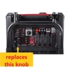 Compatible replacement knob for Predator 9500 watts inverter generator from